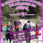 II Marcha solidaria de mujeres en Otívar - 8 de marzo 2022